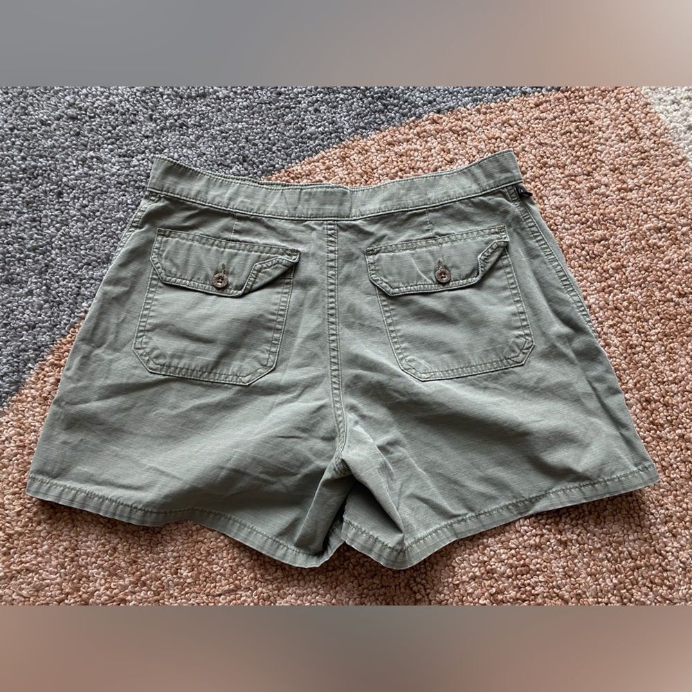 Y2K Polo Jeans Co Ralph Lauren Military Style Army Green Women’s Shorts 6 VTG - Picture 8 of 8